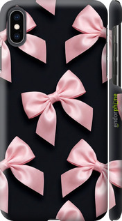 3D пластиковый глянцевый чехол 'Coquette Ribbons Dark Coquette' для iPhone XS Max изображение 7