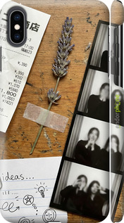 3D пластиковый глянцевый чехол 'Aesthetic Scrapbook Collage' для iPhone XS Max изображение 25