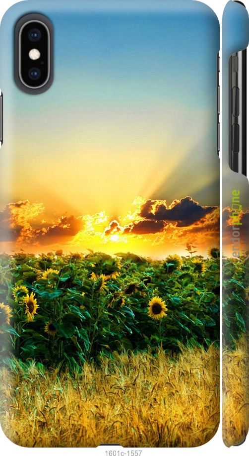 

3D пластиковий матовий чохол "Україна" для iPhone XS Max