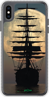Чехол Bumper чехол Корабль для Apple iPhone XS Max - 5998pc-1557 изображение 