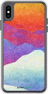 Чехол Bumper чехол Горный закат для Apple iPhone XS Max - 6479pc-1557 изображение 