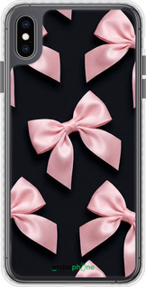 Чохол Bumper чехол Coquette Ribbons Dark Coquette для Apple iPhone XS Max - 6767pc-1557 изображение 