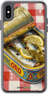 Чохол Bumper чехол Vintage Sardine Tin Phone для Apple iPhone XS Max - 6772pc-1557 изображение 