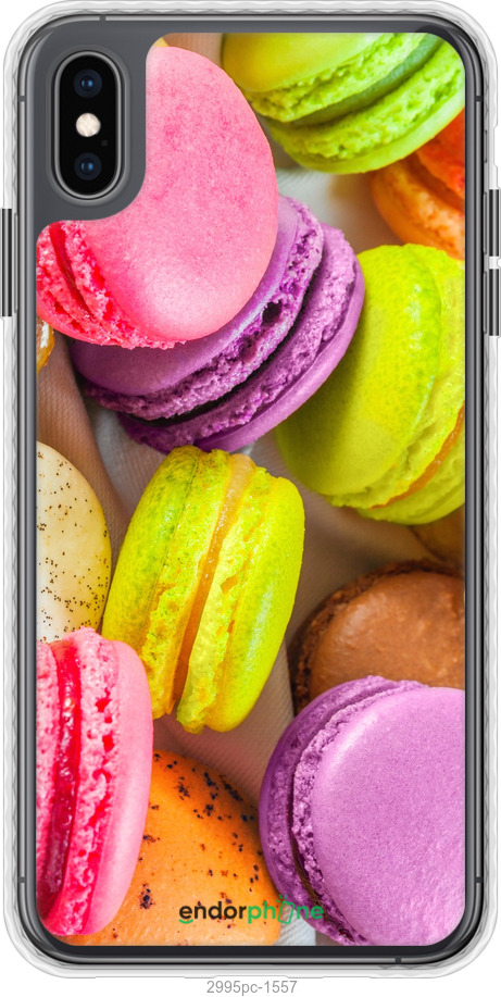 

Coque du Boîtier pare-chocs "Macarons" pour iPhone XS Max, Jaune