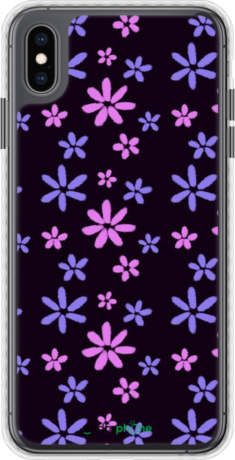 Чохол Bumper чехол з квітами для Apple iPhone XS Max - 6258pc-1557 изображение 