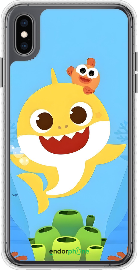Чехол Bumper чехол Бейби Шарк для Apple iPhone XS Max - 6303pc-1557 изображение 