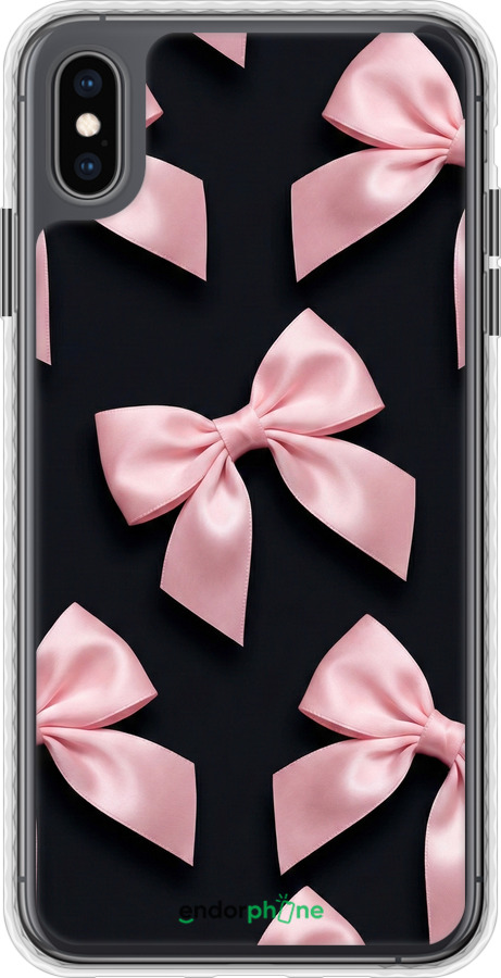 Чохол Bumper чехол Coquette Ribbons Dark Coquette для Apple iPhone XS Max - 6767pc-1557 изображение 