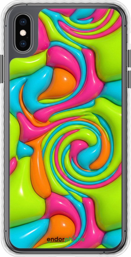 Чехол Bumper чехол Y2K Jelly Dream для Apple iPhone XS Max - 6780pc-1557 изображение 