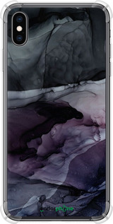 Силикон с усиленными углами чехол Абстракция искусство для Apple iPhone XS Max - 6434sp-1557 изображение 