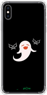 Силикон с усиленными углами чехол Genshin Impact Ху Тао Искусство духа-призрака для Apple iPhone XS Max - 6534sp-1557 изображение 
