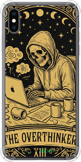 Силикон с усиленными углами чехол The Overthinker для Apple iPhone XS Max - 6774sp-1557 изображение 