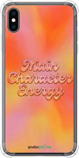 Силіконовий протиударний с посиленими кутами чехол Aura Gradient Main Character Energy Aesthetic Y2K для Apple iPhone XS Max - 6783sp-1557 изображение 