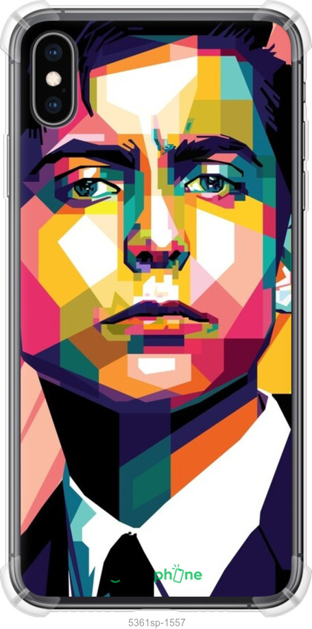 Силикон с усиленными углами чехол № 5361 для Apple iPhone XS Max - 5361sp-1557 изображение 