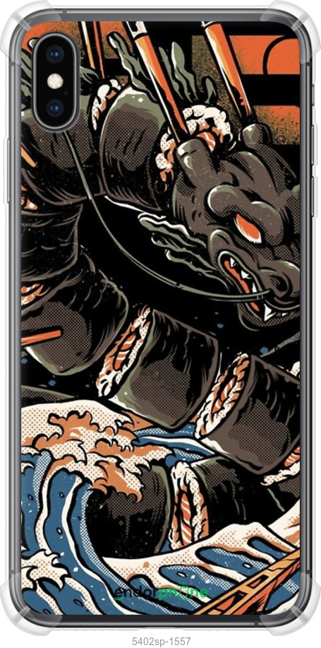 Силикон с усиленными углами чехол № 5402 для Apple iPhone XS Max - 5402sp-1557 изображение 