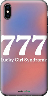 2D пластиковий чохол 'Aesthetic Aura Gradient 777 Lucky Energy' для iPhone XS Max зображення 5