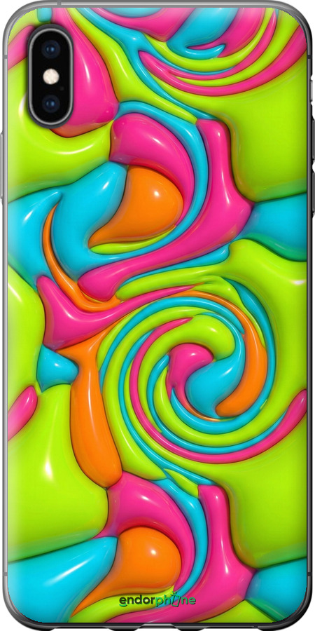 2D пластиковый чехол Y2K Jelly Dream для Apple iPhone XS Max - 6780t-1557 изображение 