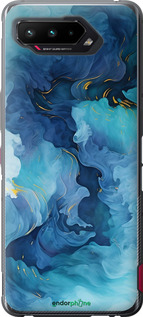 Силиконовый чехол Акварель для Asus ROG Phone 5 - 6320u-2530 изображение 