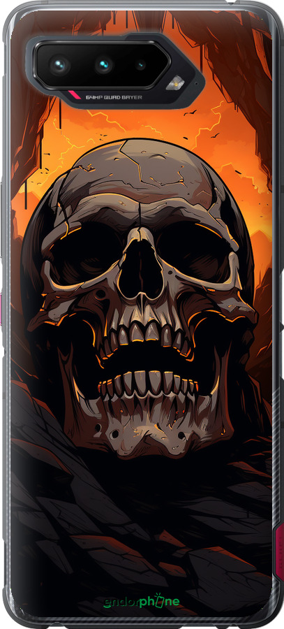 Силіконовий чехол Черв пещері для Asus ROG Phone 5 - 5959u-2530 изображение 