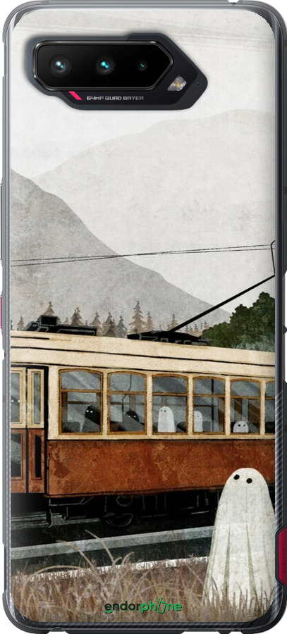 Силиконовый чехол Призрак 2 для Asus ROG Phone 5 - 6247u-2530 изображение 