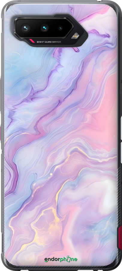 Силіконовий чехол Нежный мрамор для Asus ROG Phone 5 - 6310u-2530 изображение 