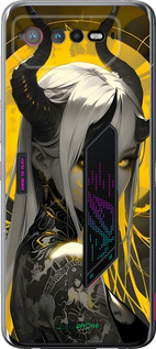 Силіконовий чехол Аніме демон 2 для Asus Rog Phone 6 - 6309u-3401 изображение 