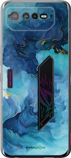 Силіконовий чехол Акварель для Asus Rog Phone 6 - 6320u-3401 изображение 