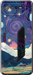Силиконовый чехол Креативный арт для Asus Rog Phone 6 - 6322u-3401 изображение 
