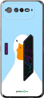 Силиконовый чехол Гусь для Asus Rog Phone 6 - 6350u-3401 изображение 