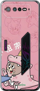 Силиконовый чехол Том и джерри 2 для Asus Rog Phone 6 - 6359u-3401 изображение 