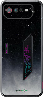 Силиконовый чехол Сині хмари, Синій місяць для Asus Rog Phone 6 - 6396u-3401 изображение 