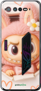 Силіконовий чехол Лабубу 2 для Asus Rog Phone 6 - 6710u-3401 изображение 