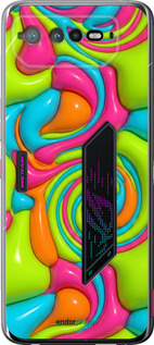 Силіконовий чехол Y2K Jelly Dream для Asus Rog Phone 6 - 6780u-3401 изображение 