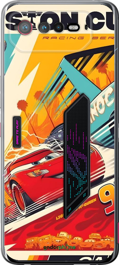 Силіконовий чехол Тачки для Asus Rog Phone 6 - 6288u-3401 изображение 