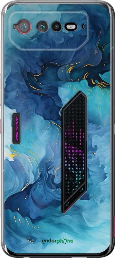 Силіконовий чехол Акварель для Asus Rog Phone 6 - 6320u-3401 изображение 
