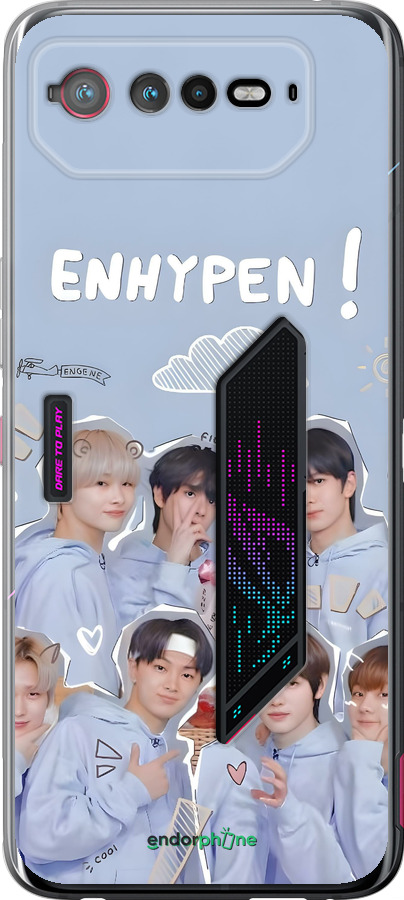 Силіконовий чехол Енхайпен для Asus Rog Phone 6 - 6362u-3401 изображение 