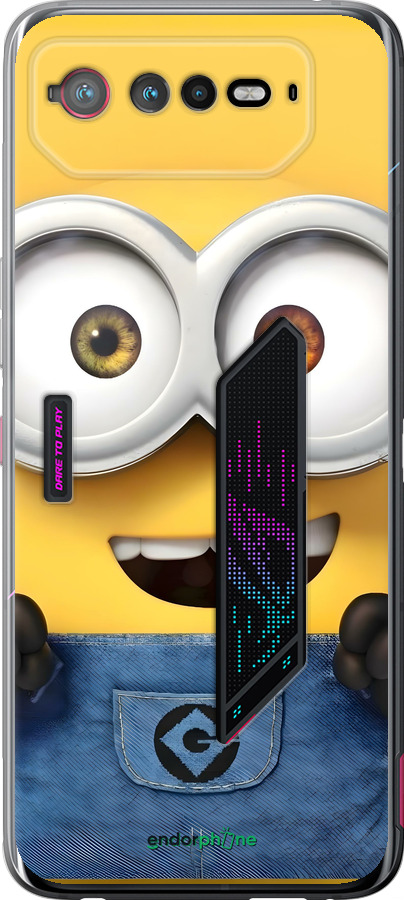 Силиконовый чехол Миньон для Asus Rog Phone 6 - 6389u-3401 изображение 