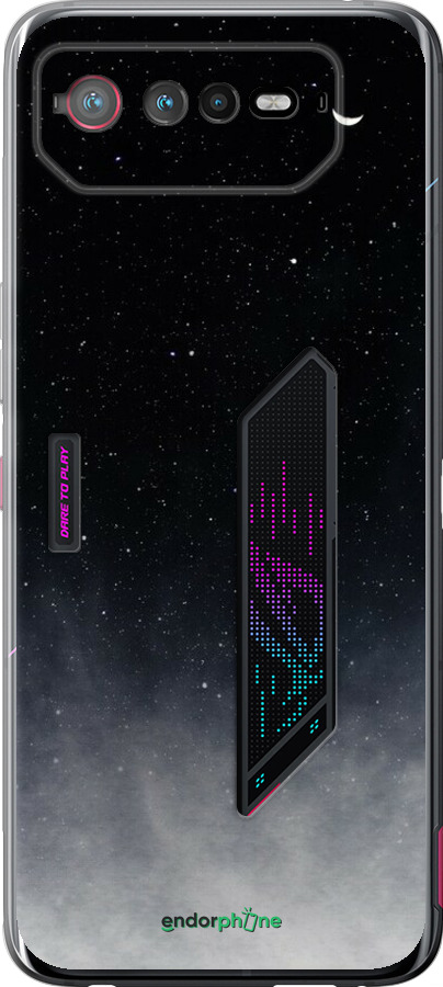 Силиконовый чехол Сині хмари, Синій місяць для Asus Rog Phone 6 - 6396u-3401 изображение 