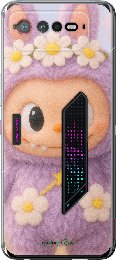 Силіконовий чехол Лабубу 1 для Asus Rog Phone 6 - 6709u-3401 изображение 