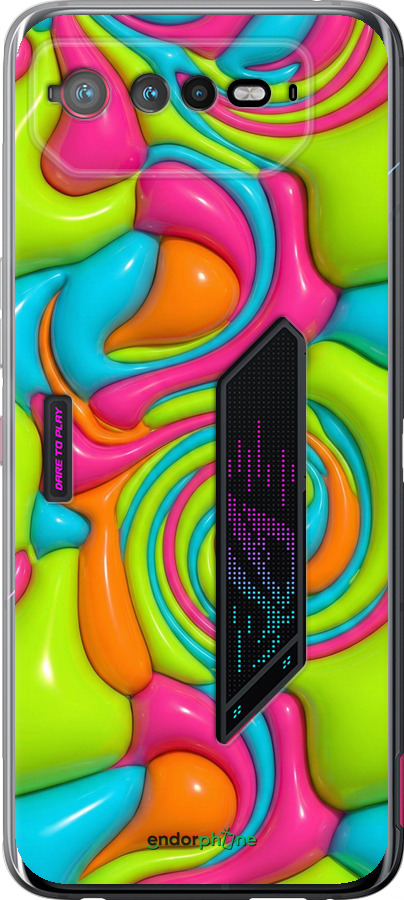 Силіконовий чехол Y2K Jelly Dream для Asus Rog Phone 6 - 6780u-3401 изображение 