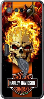 Силиконовый чехол Харлей девидсон для Asus Rog Phone 7 - 6370u-3405 изображение 