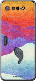 Силіконовий чехол Гірський захід сонця для Asus Rog Phone 7 - 6479u-3405 изображение 