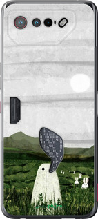Силіконовий чехол Привид для Asus Rog Phone 7 - 6492u-3405 изображение 