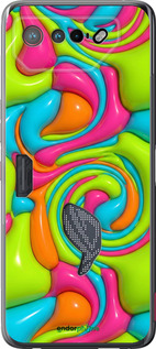 Силіконовий чехол Y2K Jelly Dream для Asus Rog Phone 7 - 6780u-3405 изображение 