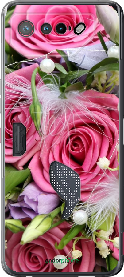 

Силіконовий чохол "Ніжність" для Asus Rog Phone 7, Рожевий