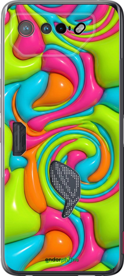 Силіконовий чехол Y2K Jelly Dream для Asus Rog Phone 7 - 6780u-3405 изображение 