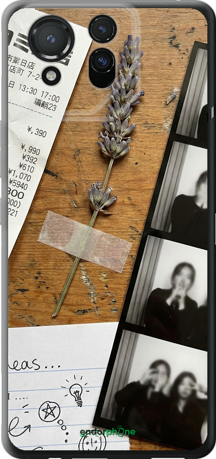 Силиконовый чехол Aesthetic Scrapbook Collage для Asus ROG Phone 8 Pro - 6773u-3697 изображение 