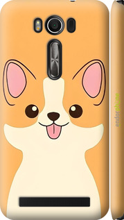 3D пластиковий матовий чехол Милый пес для Asus ZenFone 2 Laser ZE500KL - 6296m-113 изображение 