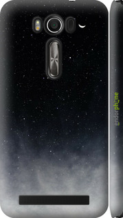 3D пластиковый матовый чехол Сині хмари, Синій місяць для Asus ZenFone 2 Laser ZE500KL - 6396m-113 изображение 