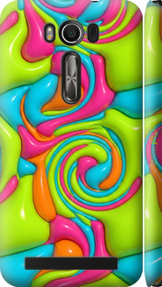 3D пластиковый матовый чехол 'Y2K Jelly Dream' для Asus ZenFone 2 Laser ZE500KL изображение 3