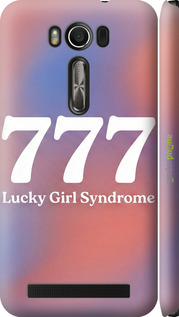 3D пластиковый матовый чехол 'Aesthetic Aura Gradient 777 Lucky Energy' для Asus ZenFone 2 Laser ZE500KL изображение 3